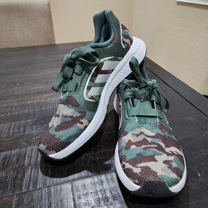 WOMEN'S ADIDAS EDGE LUX 5 BOUNCE CAMO RUNNING SHOES-SIZE 8-EXCELLENT CONDITION!